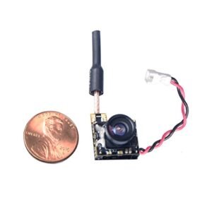 Wolfwhoop WT05 Micro AIO 600TVL Camera Best RC Transmitter for Quadcopter with 5.8GHz 25mW FPV Transmitter and Dipole Brass Antenna