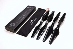 Master Airscrew MAS Propellers for 3DR Solo Set of 4 Black Perfect for RC Code in Ro Ghoul Enthusiasts