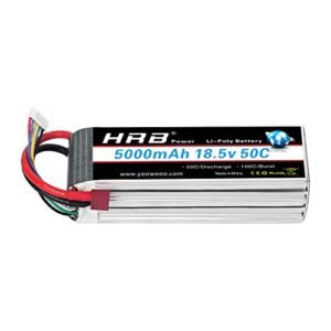 HRB 5S Lipo Battery 18.5V 5000mAh 50C for RC Semi Truck Pulls and Racing Models
