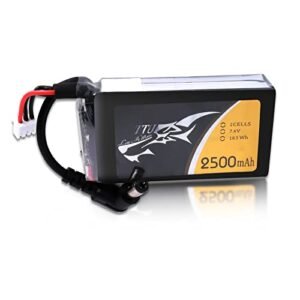 Tattu Imaginarium Power Rails RC Engine Pack 2500mAh 2S 7.4V LiPo Battery with DC5.5mm Plug for Fatshark Goggles