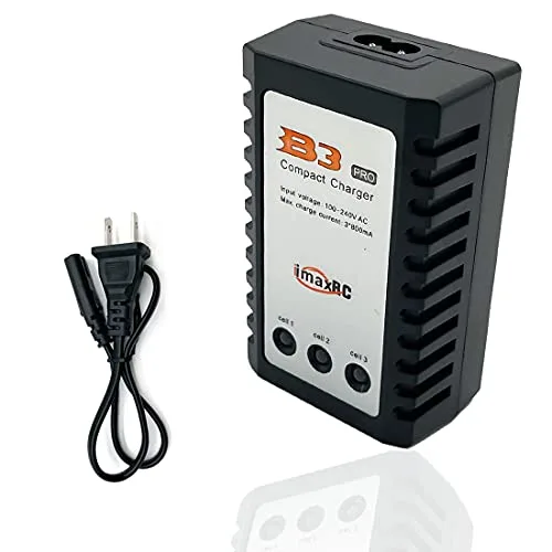 RC Pro Compact B3AC RC Balancer Charger for 2S 3S LiPo Batteries 7.4V to 11.1V