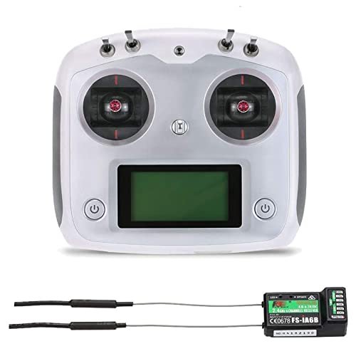 Flysky FS I6S 10 Channel 2.4G AFHDS 2A RC Transmitter with FS iA6B Receiver Perfect for RC Battleship Clubs