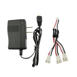 New Bright Sea Ray RC Boat Accessories High Performance 7.4V Battery Charger for SYMA X8 Series and More