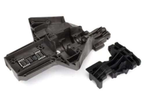 Traxxas 7727X Rear Upper and Lower Bulkhead for RC Trucks with Trailers and Boats X Maxx Center Differential