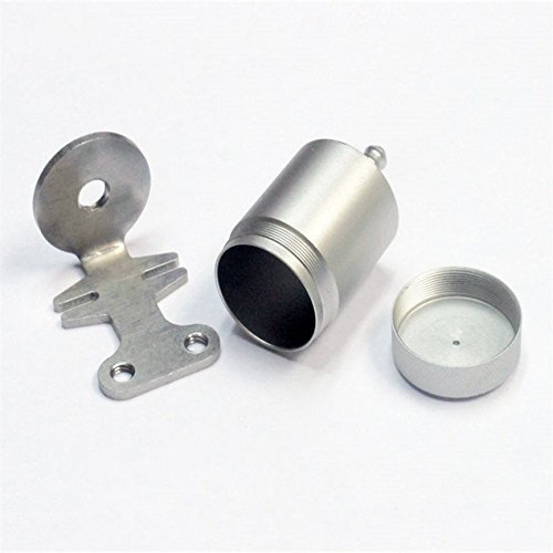 1 Set Aluminum Oil Cup / Lubricant Container with Stainless Steel Bracket RC Boat
