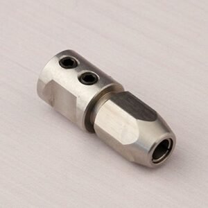 5mm to 4.76mm Stainless Steel Positive Collet Coupler Connector RC Boat