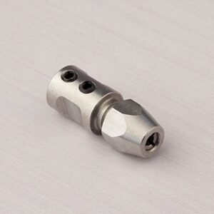 Kitsap RC Boat Club 3.18mm to 3mm Stainless Steel Collet Coupler Connector Shaft for RC Boats