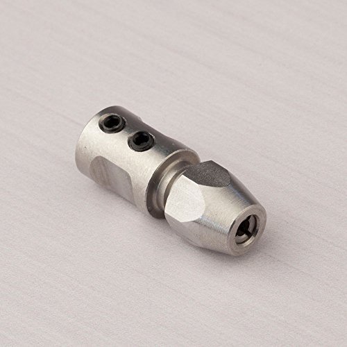 Kitsap RC Boat Club 3.18mm to 3mm Stainless Steel Collet Coupler Connector Shaft for RC Boats