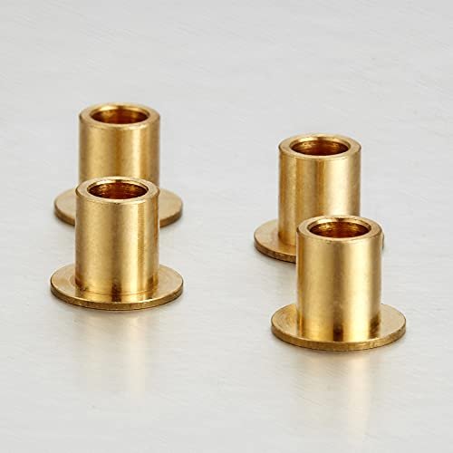 Axial SCX10 RC Car Drag Car 4Pcs Steering Front Knuckles Flange Brass Bushing Upgrade Kit