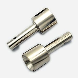 Hot Wheels RC Nitro Speeders Ken Block HD Gear Shaft 5X29MM 2pcs Silver Upgrade Part for HPI Savage XS Flux WR8 Flux Bullet3.0 MT