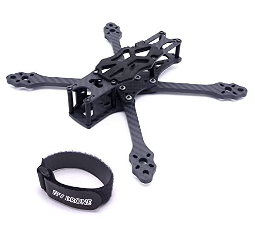 FPVDrone 220mm 5 Inch Carbon Fiber FPV Racing Drone Frame Kit Compatible with DJI Air Unit