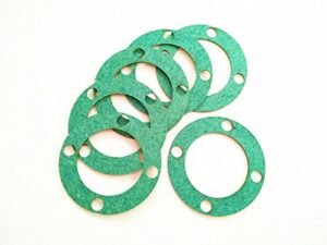 Hellfire Differential Case Washers Differential Gasket 6pcs 0.5MM Thickness Upgrade Part for HPI Savage RC Truck Arrma Kraton Mojave Outcast Senton Talion Typhon AR310444