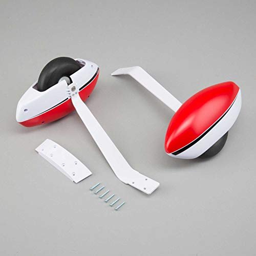 Eflite Main Landing Gear with Axles for CZ Cessna 150 Featuring 1.55 RC Wheels EFL1408