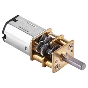 Lexus RC Coupe Engine Inspired High Torque 6V Gear Motor 1:1000 Reduction Gearbox 10RPM for DIY Toy Car Robot Model Airplane