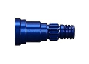 Traxxas 7768 Anodized Aluminum Stub Axle Compatible with 2.8 Aluminum RC Wheels and 7750X Driveshaft Blue
