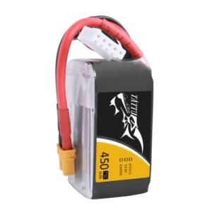 Tattu 14.8V 450mAh 75C 4S LiPo Battery Pack with XT30 Plug Best RC Boat Under 150