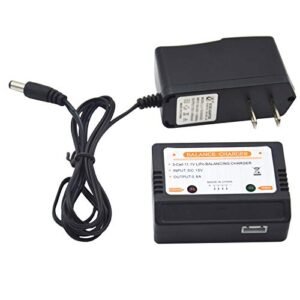 Blomiky 15V Nitro RC Starter Box Battery Charger with 11.1V 3S XH 4P Plug for Li ion or Lipo Battery