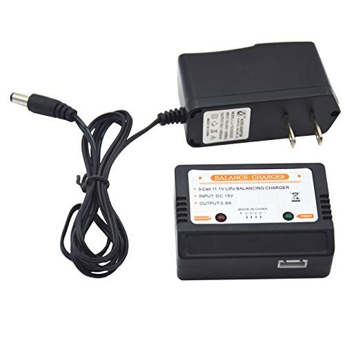 Blomiky 15V Nitro RC Starter Box Battery Charger with 11.1V 3S XH 4P Plug for Li ion or Lipo Battery