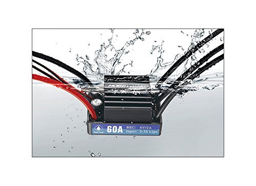 Hobbywing Seaking 60A V3.1 Brushless Waterproof ESC for CMB RC Marine Engines HWI30302200
