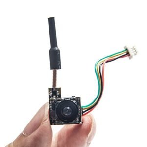 WT07 Micro 5.8GHz 25mW FPV Transmitter and 600TVL Camera with OSD Interface for FPV Quadcopter Drone