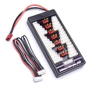 FPVKing Parallel RC Circuit Calculator T Plug Deans Parallel Charge Board for 2S to 6S Lipo Batteries