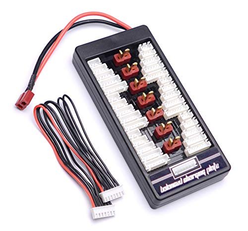 FPVKing Parallel RC Circuit Calculator T Plug Deans Parallel Charge Board for 2S to 6S Lipo Batteries