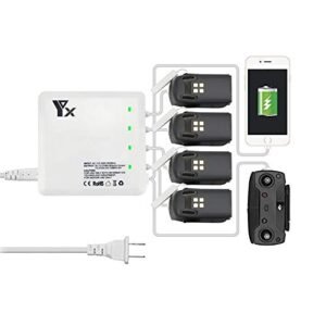 DJI Spark Drone Battery Charger 6 in 1 with 4 Channel Rapid Balance Charger Ports and 2 USB Ports Available at RC Hobby Stores in Colorado