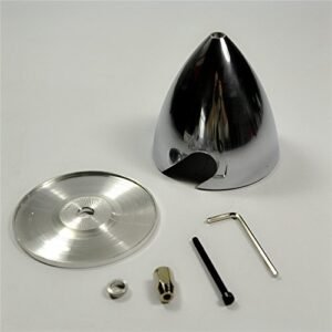 New Bright RC Boat Not Working Fix CNC Aluminum Alloy Spinner 3inch 76.2mm for 2 Blades Propeller