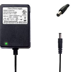 SL Power Adaptor Universal Charger for Gas Powered RC Bulldozer and 6V Kids Ride On Cars UL Certified with LED Charging Indicator