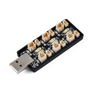 J&S RC Hobbies Plus Photos Upgrade 1S LiPo Battery USB 3.8V 4.35V Charger 6 Channel 1S LiHV Charger for EMAX Tinyhawk Blade Inductrix