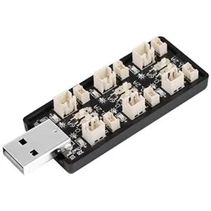 SkyRC 6 Volt RC Battery Charger 1S LiPo USB Charger 3.7V 4.20V 6 Channel with Micro JST 1.25 and JST PH 2.0 Connectors
