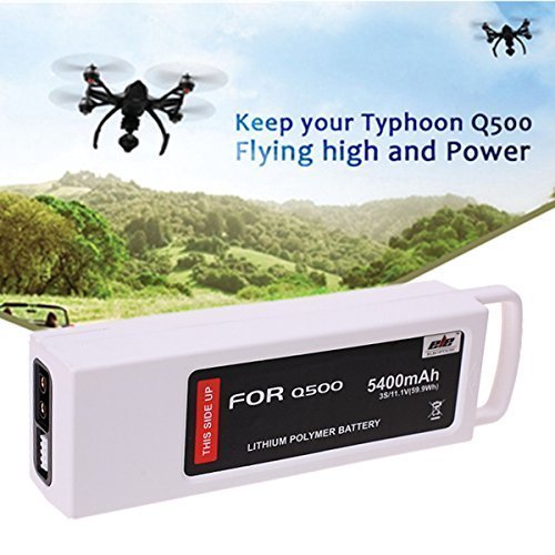 Yuneec Typhoon Q500 5400mAh 11.1V LiPO Battery with Charging Protection