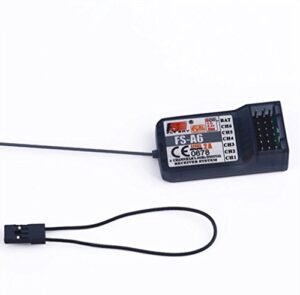 Flysky FS A6 2.4G 6CH Receiver for RC Plane Transmitter Controls Compatible with i4 i6 i10 GT2E GT2F GT2G