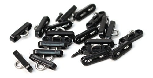 Rage RC B1315 Deck Eyelets with Screws 20 Pack for Eclipse Sailboat