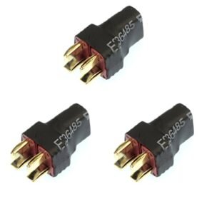 Apex RC Products No Wire Ultra T Plug Deans Style Parallel Adapter Connector Plug 3 Pack