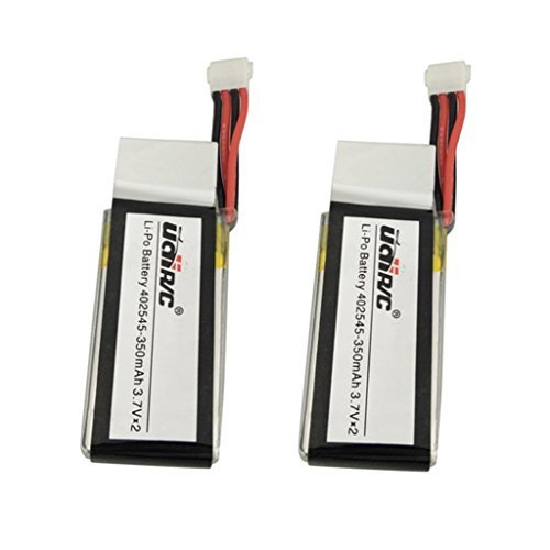 UDI U818A U845A U945 WiFi FPV RC Drone Replacement Battery 3.7V 350mAh Li Battery 2PCS