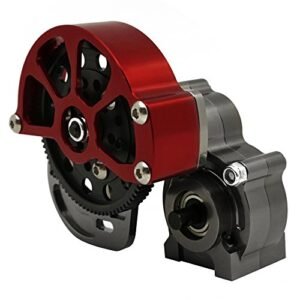 Axial SCX10 1/10 Scale RC Truck Bodies Full Metal Assembled Transmission Gearbox with Steel Gear Set