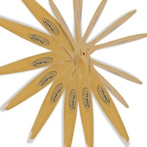 ZYHOBBY 1X RC Plane Accessories Flight 24X10 Strong Wood Gas CW Propeller/Prop Model HBY