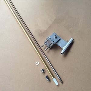 80mm Extended Strut & 1/4" Flex Cable Shaft Set for Gas Nitro Electric RC Boat