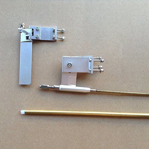 Pro Boat 95mm Adjustable Rudder Strut and 3 16 Inch Cable Set for RC Nitro Hydroplane Boat