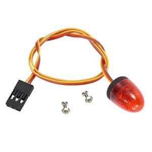 LAFEINA Ultra Bright LED Lights Rotating Flashing Police Lamp for RC Car Short Course Truck 1/8 1/10 Scale Models