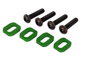 Traxxas Green Machine RC Motor Mount Washers Set for X Maxx 4x18mm BCS Screws Included