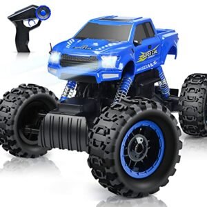 DOUBLE E RC Truck 4WD Off Road Remote Control Monster Truck with Rechargeable Battery for Kids 6 to 12 Years