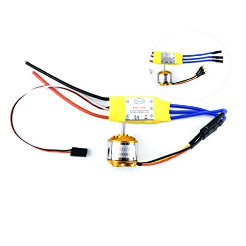 YoungRC A2212 1000KV Brushless Motor and 30A ESC Electric Speed Controller for Electric Fireplace RC Willey Multicopter Quadcopter