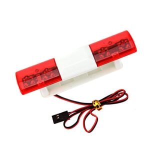 LAFEINA Multi Function LED Police Flash Light Lamp for 1 10 Scale RC Police Car HSP Tamiya CC01 D90 SCX10 Model
