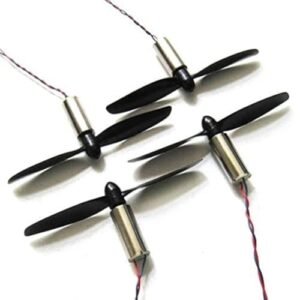 Hobbypower 8520 Coreless Brushed Motor Set with 75mm CW CCW Propeller Perfect for RC Motor Propeller Calculator