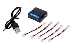 SummitLink 150mah 1s 3.7v 25c Lipo Battery (5 Port Charger) (1 Set)