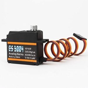 ZYHOBBY 2pcs Emax ES3004 Metal Analog Servo for RC Mongolian BBQ Model Toys and Hobby