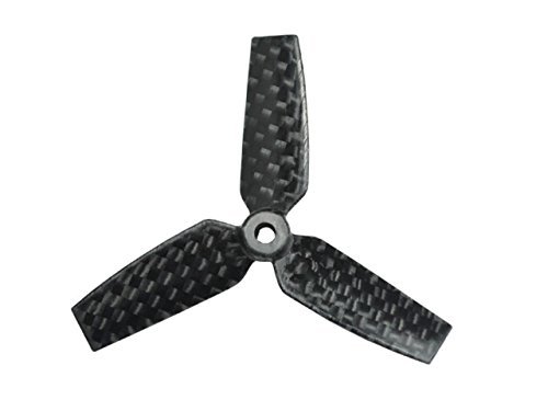 Microheli Carbon Fiber 3 Blade Propeller 65mm Tail Blade for Radio Shack F 150 RC BLADE 130 S 150 S