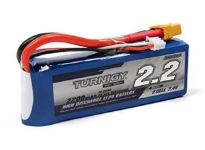 Turnigy 2200mAh 2S 20C Lipo Battery Pack with XT60U Connector